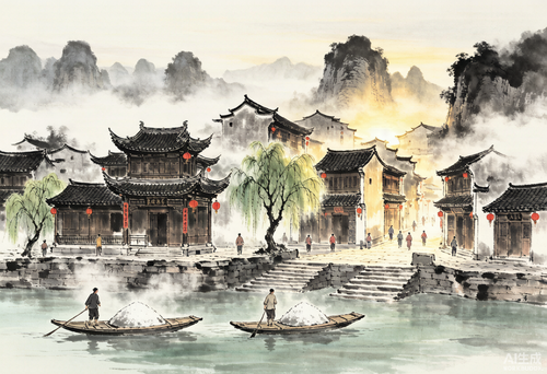 仙市古镇：因仙女传说得名的自贡千年盐运水码头