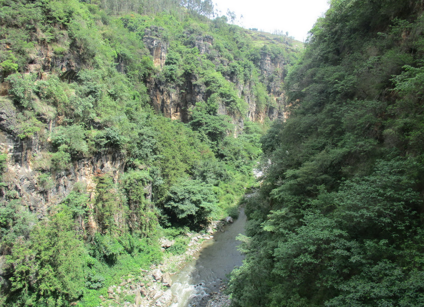 块泽河峡谷