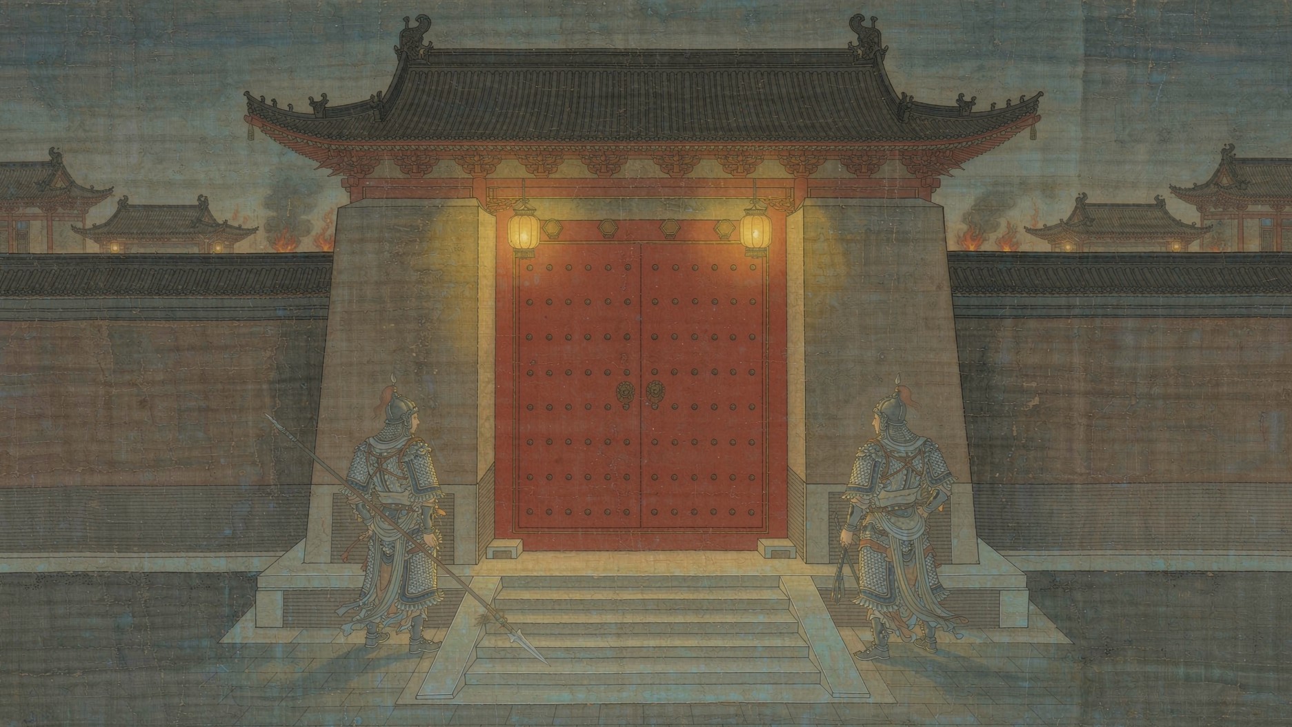 门神为什么换成秦琼和尉迟恭?他俩一辈子没守过门