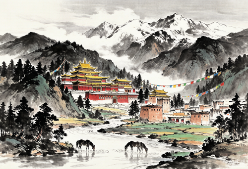 卓尼：藏语“松树”之地的土司传奇与洮砚之乡