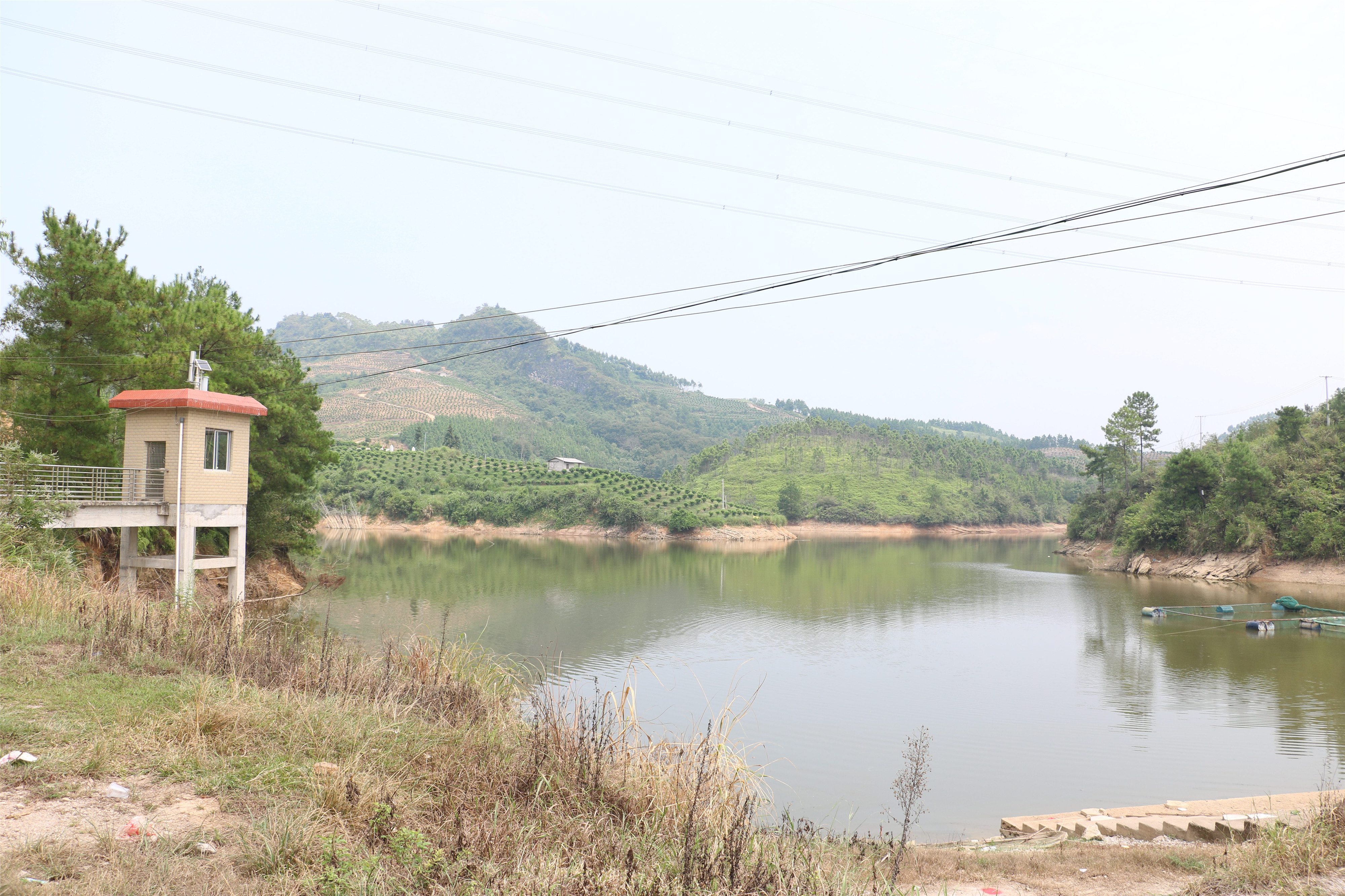 凉水冲水库