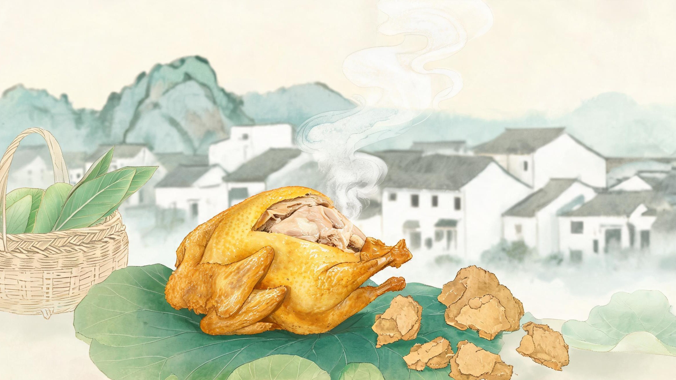 虞山下那个叫花子的一捧泥，是怎么烤出了常熟人最爱的煨鸡