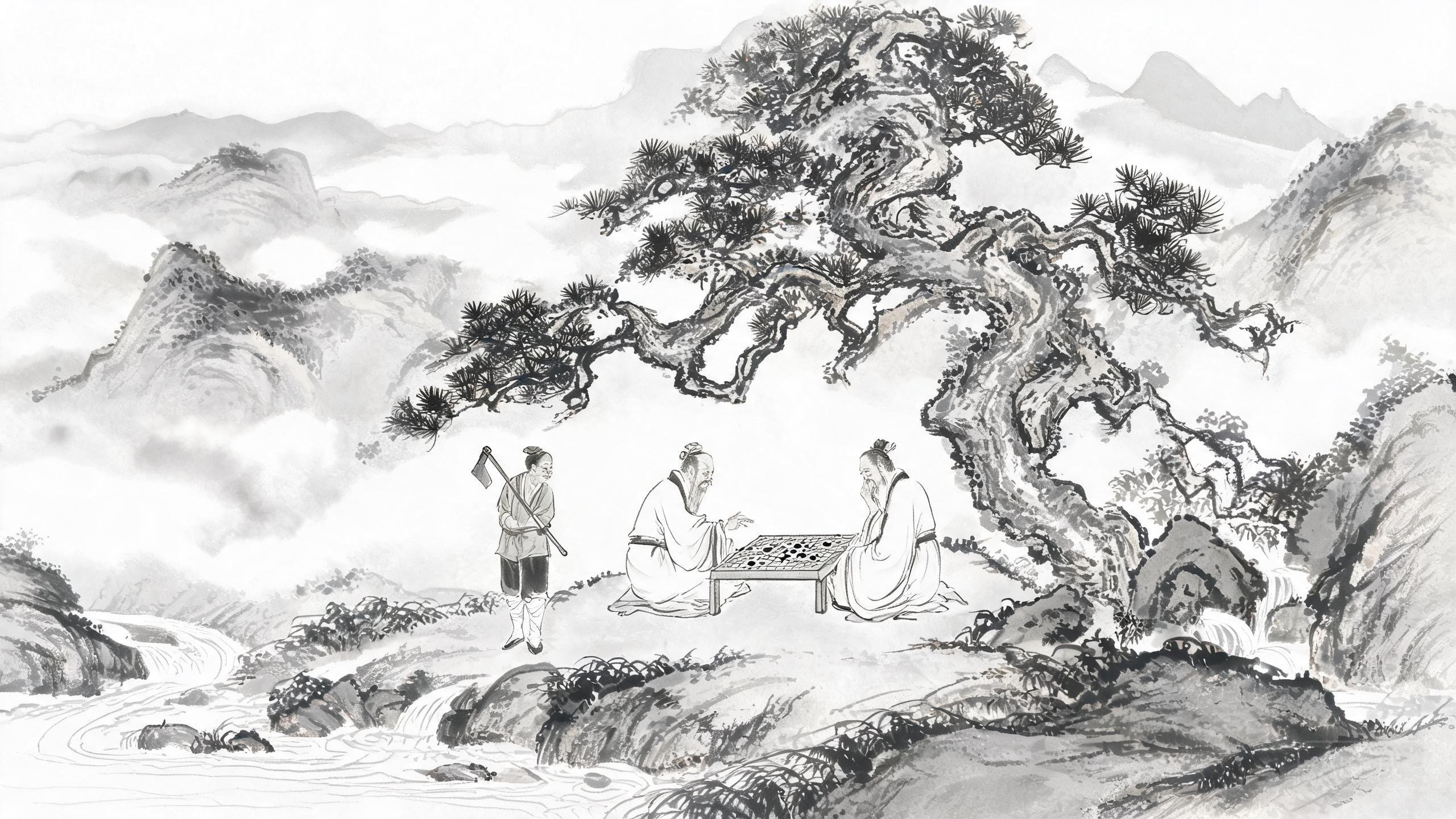 烂柯山:一局棋烂了千年斧柄的仙山