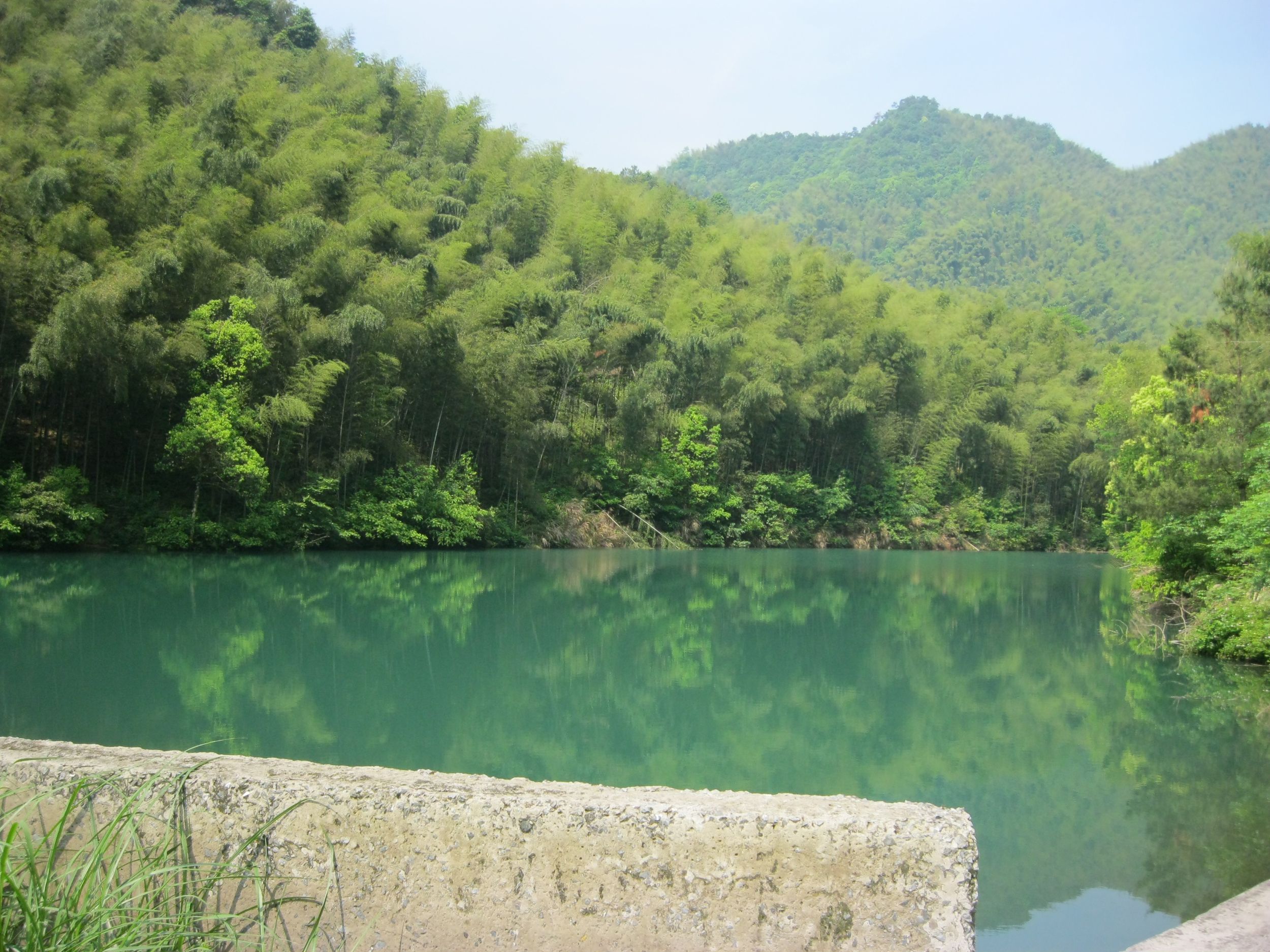 银湖大坞山塘水库