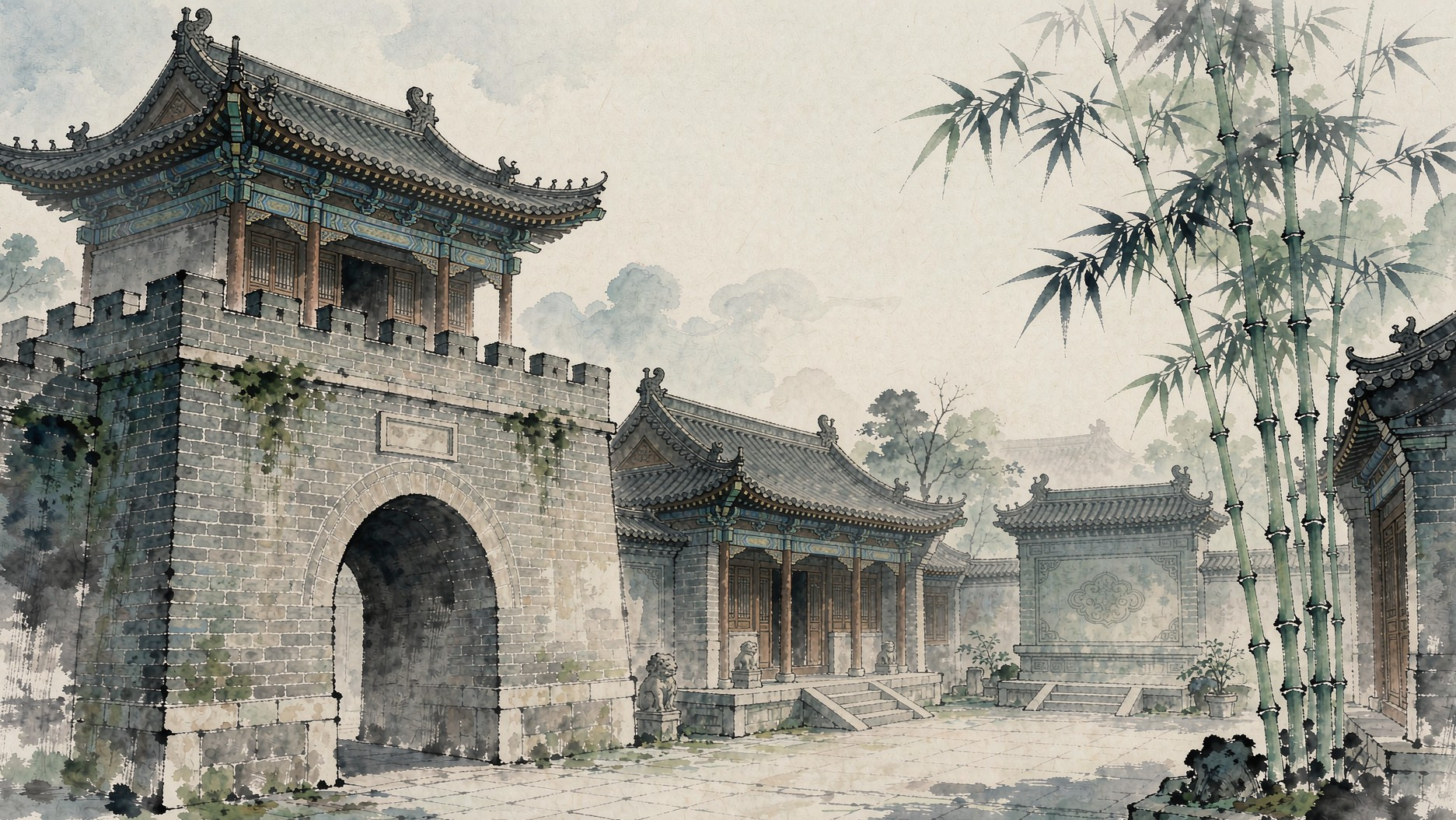 潍坊：潍县与坊子各取一字拼出的市名，城里住过画竹的县令郑板桥