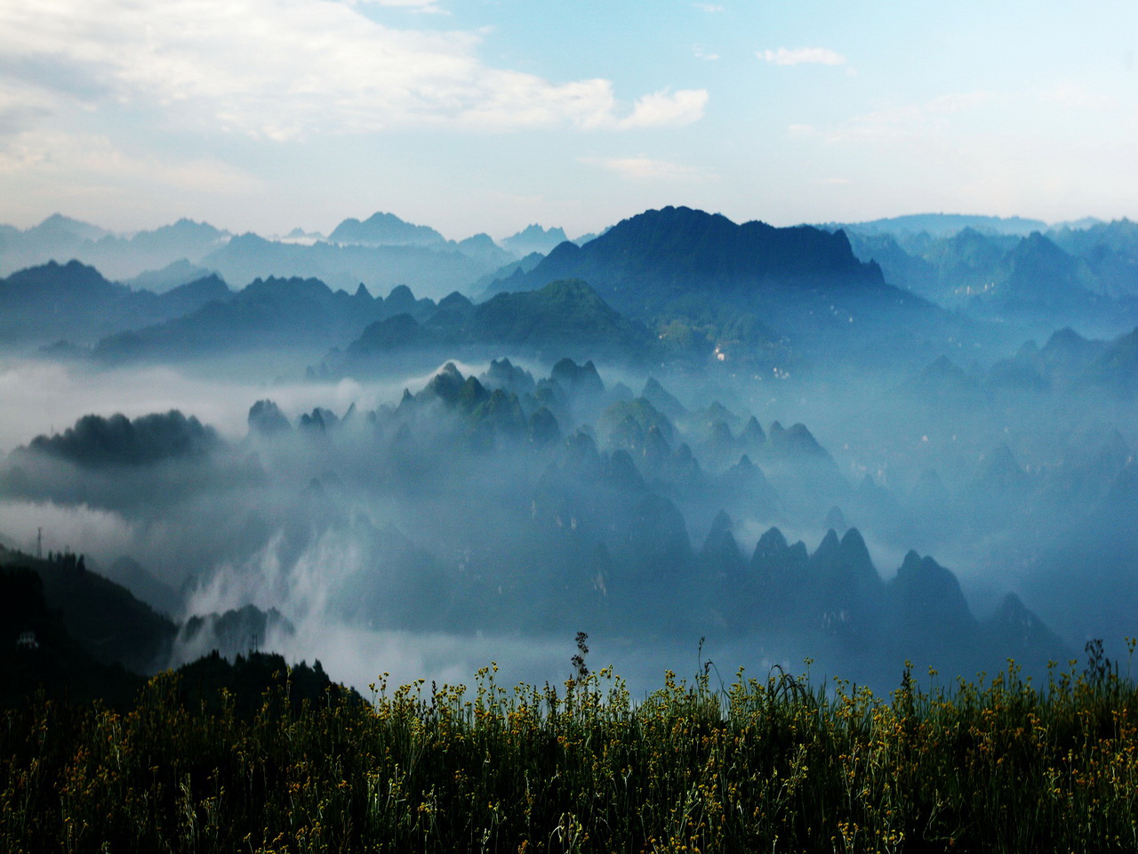 古楼峰丛风景区