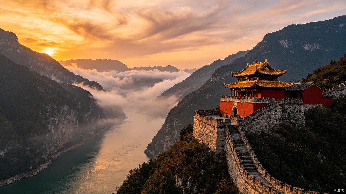 白帝城:三峡之巅的那座孤城