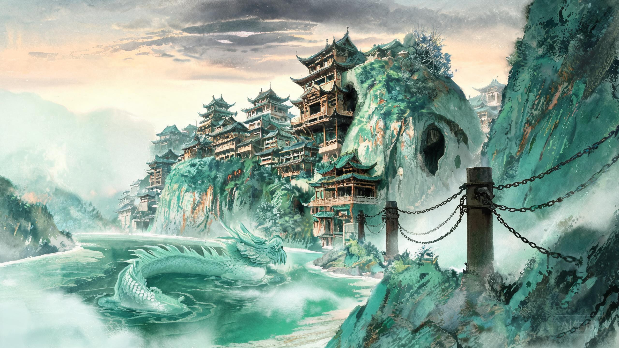 贵州镇远·青龙洞:道士斩杀蛟龙的铁柱传说