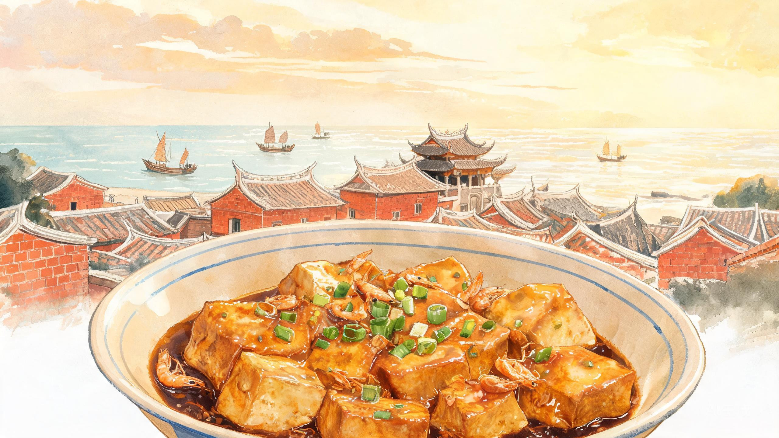 莆田焖豆腐：闽中海边的“焖”字诀，一块豆腐里的兴化烟火