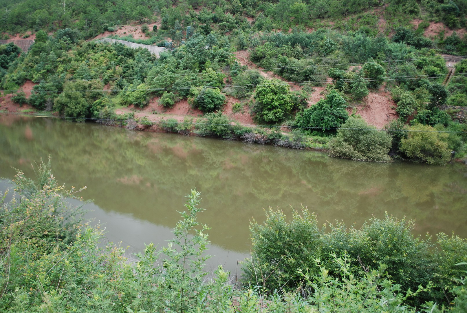 后冲坝水库