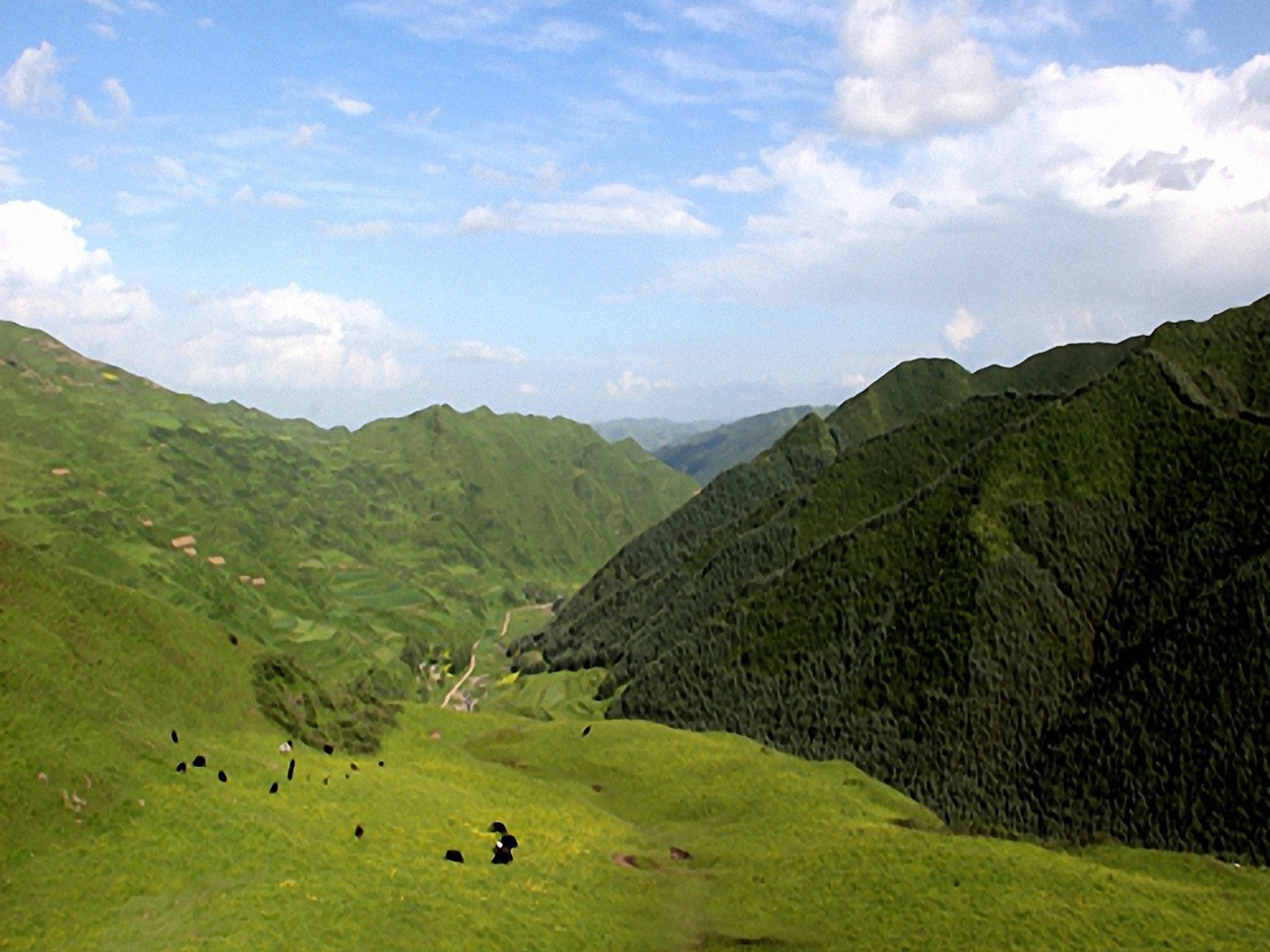 扎角自然风景区