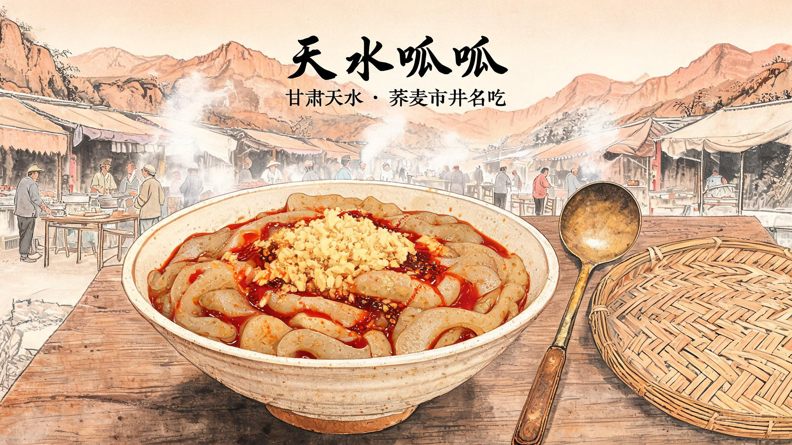 甘肃天水「呱呱」:一碗只在天水才有的荞麦晨光