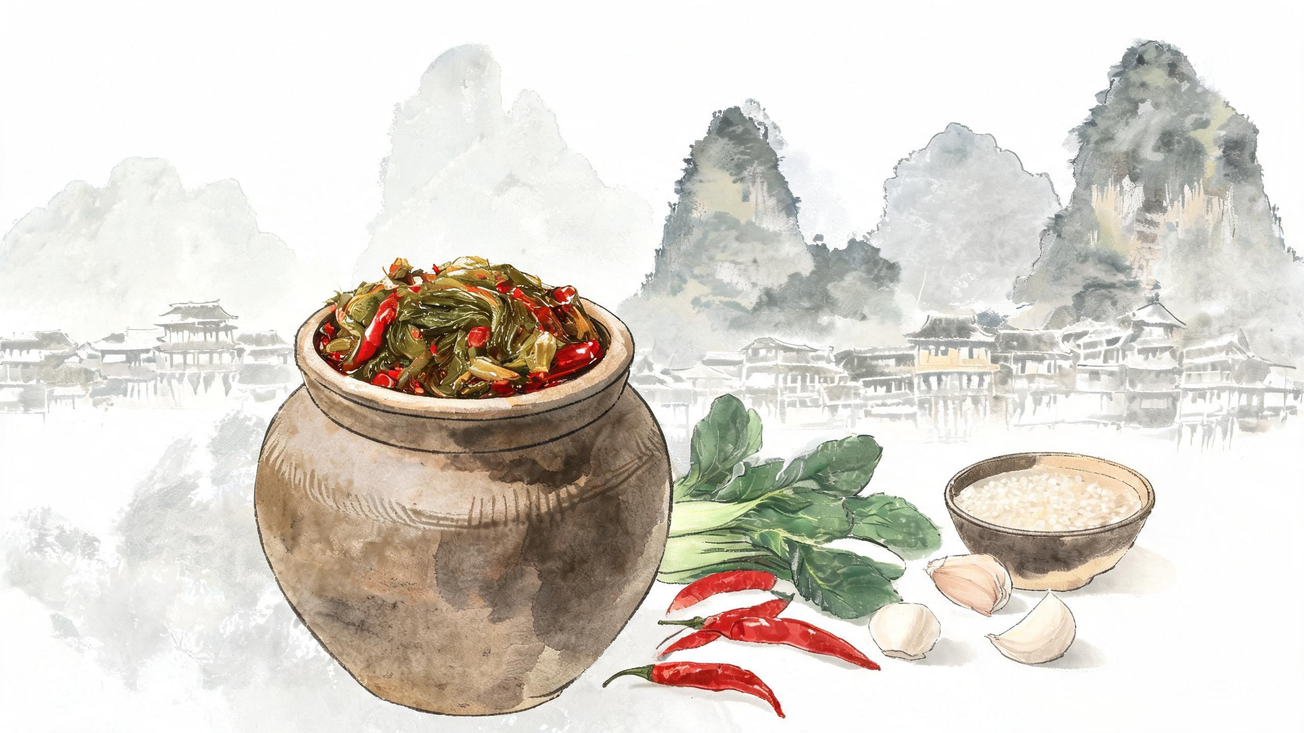 贵州独山盐酸菜:喀斯特山水孕育的四百年坛中珍味