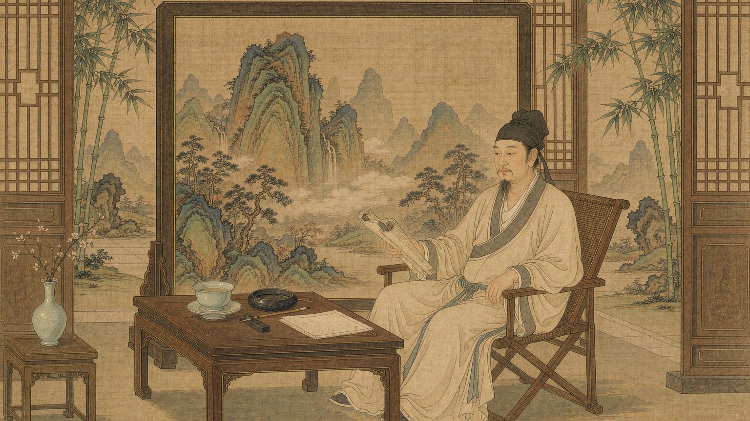 中国古人原本不坐椅子,全都“跪”在地上?从胡床到太师椅,这个进口货花了一千年才征服中国