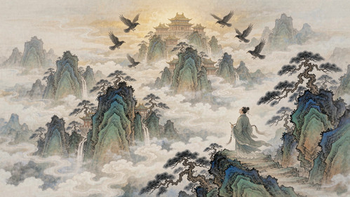 被尊为神的乌鸦:武当山上,为何没人敢赶一只黑鸟