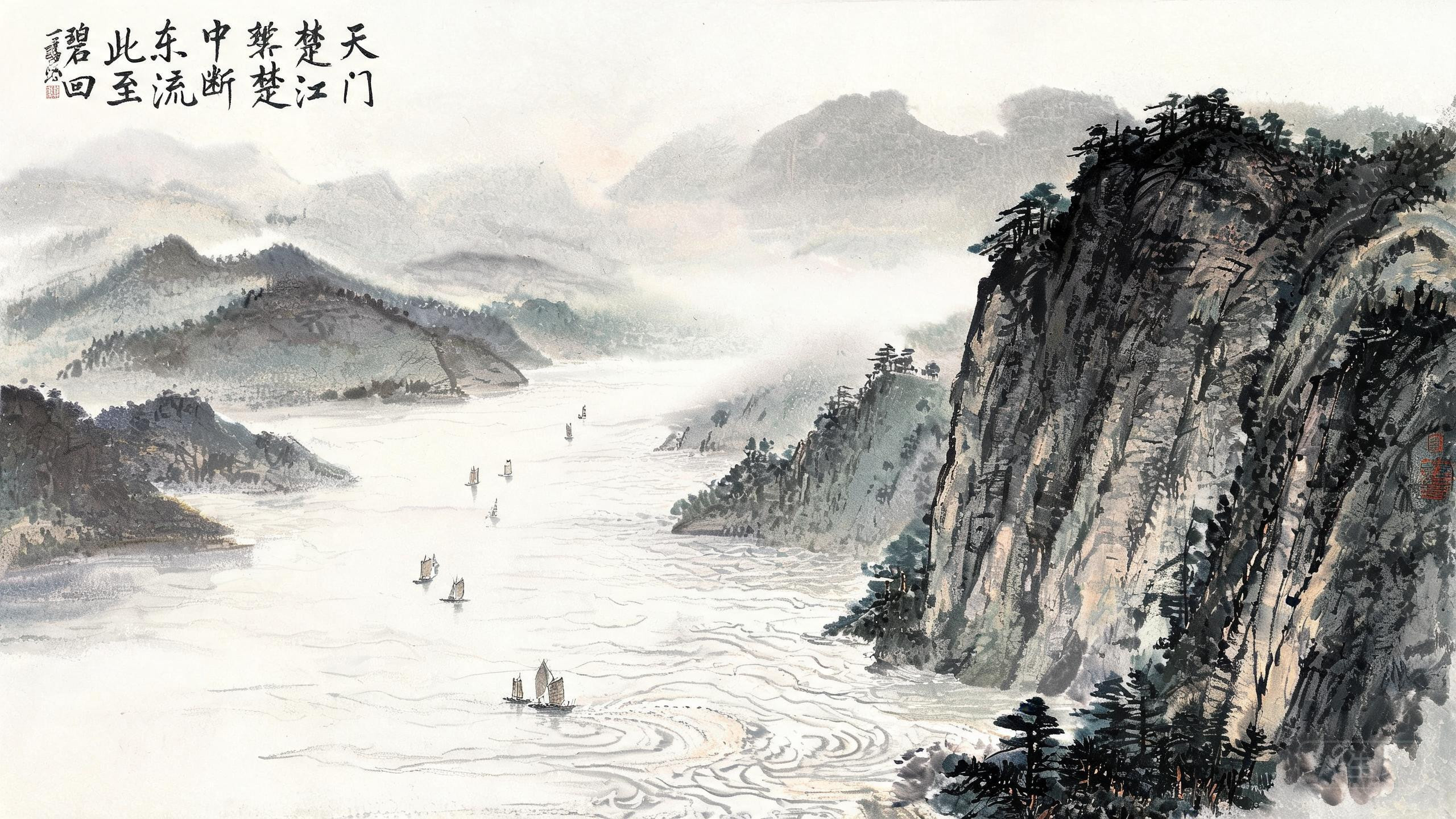李白终老之地：长江边上的
