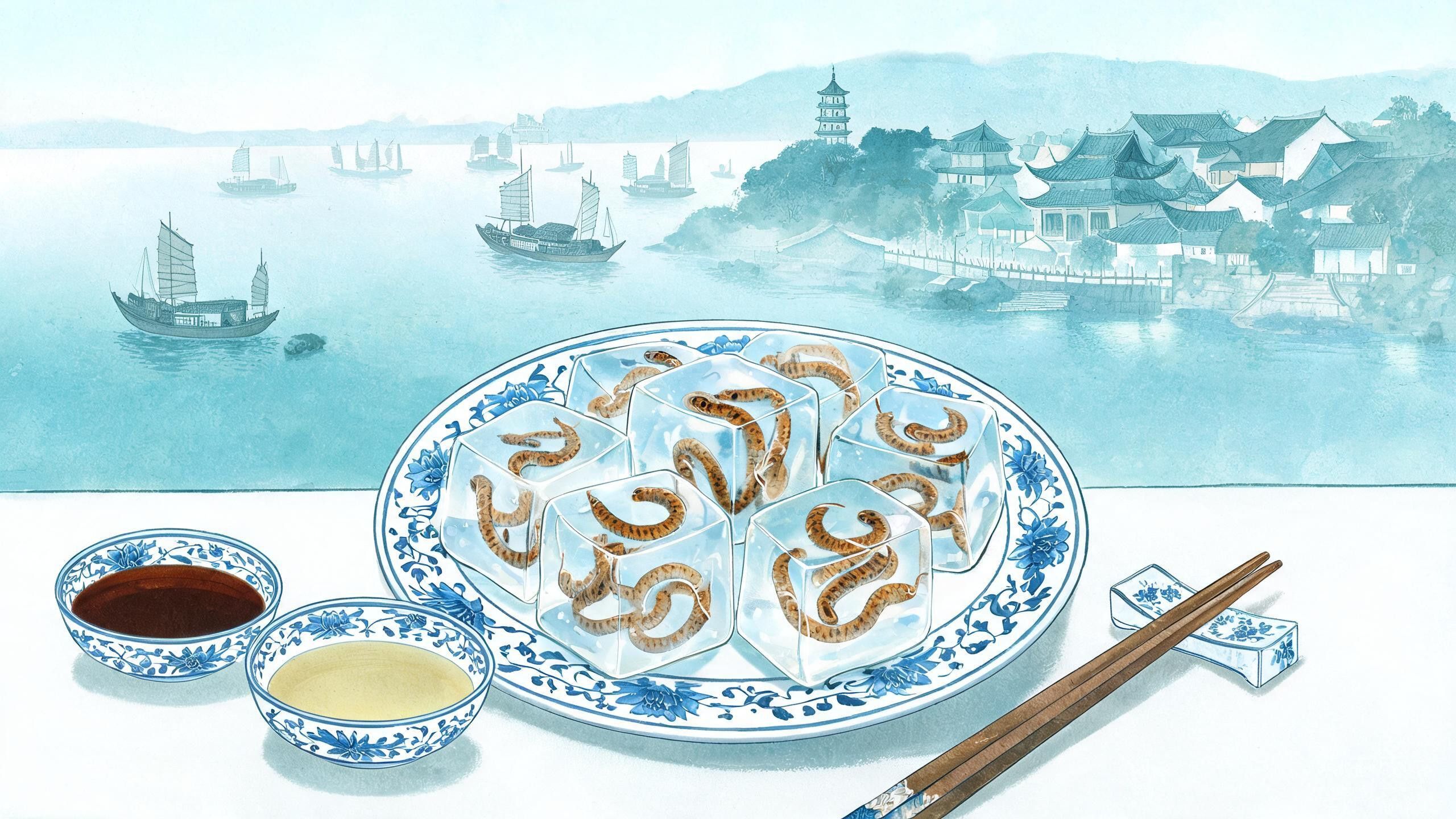 土笋冻:泉州滩涂上凝结的海丝奇珍