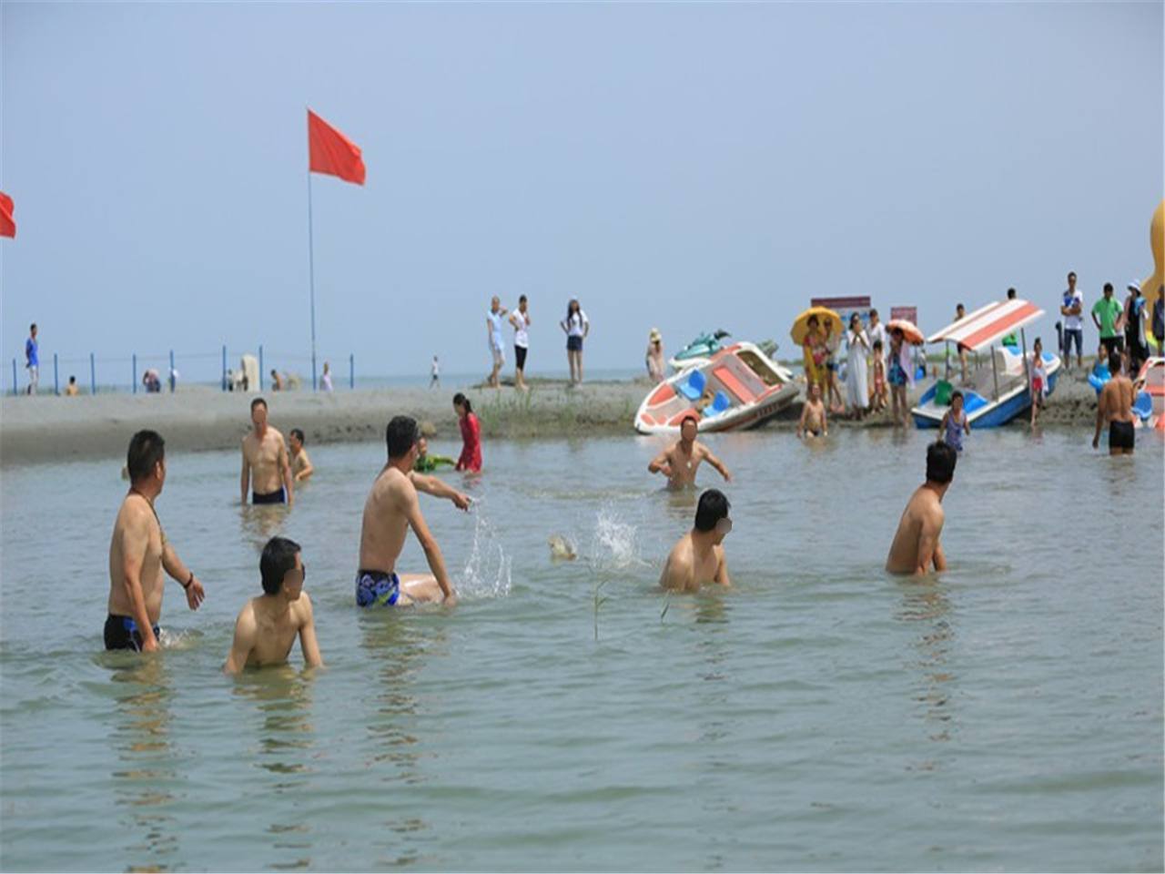 白鹭洲双湾浴场景区