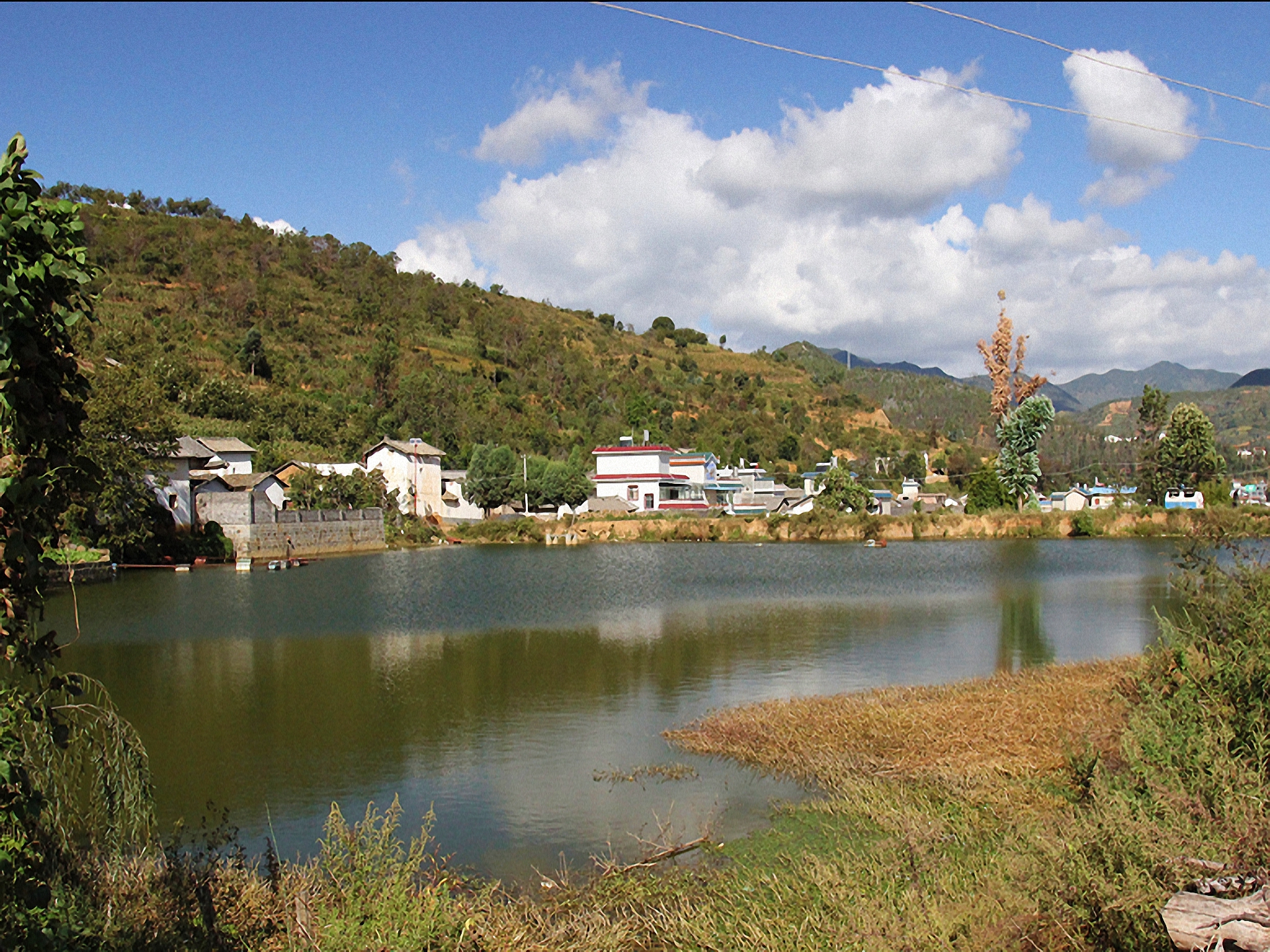 米甸村抽屉箐水库