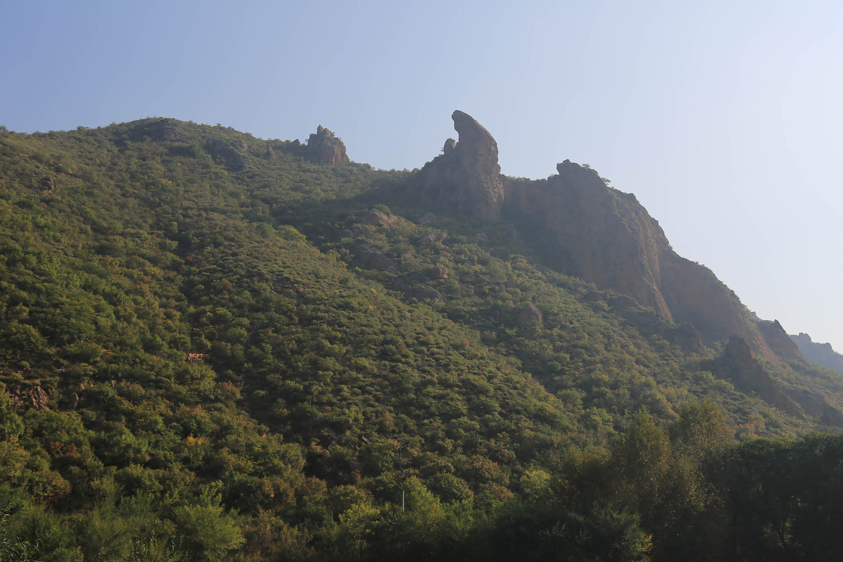 大黑山景区金蟾石