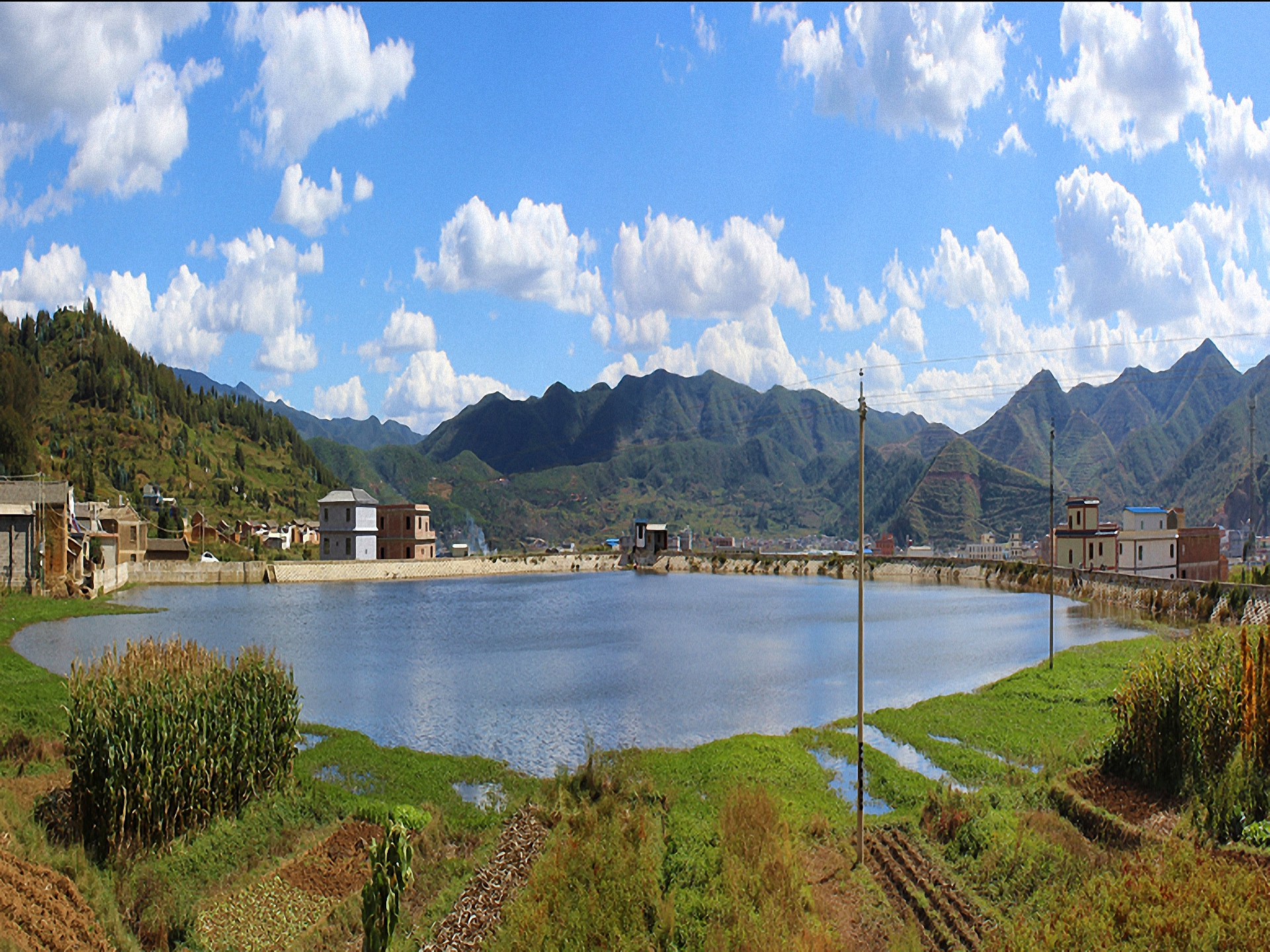 克昌村五常门前海水库