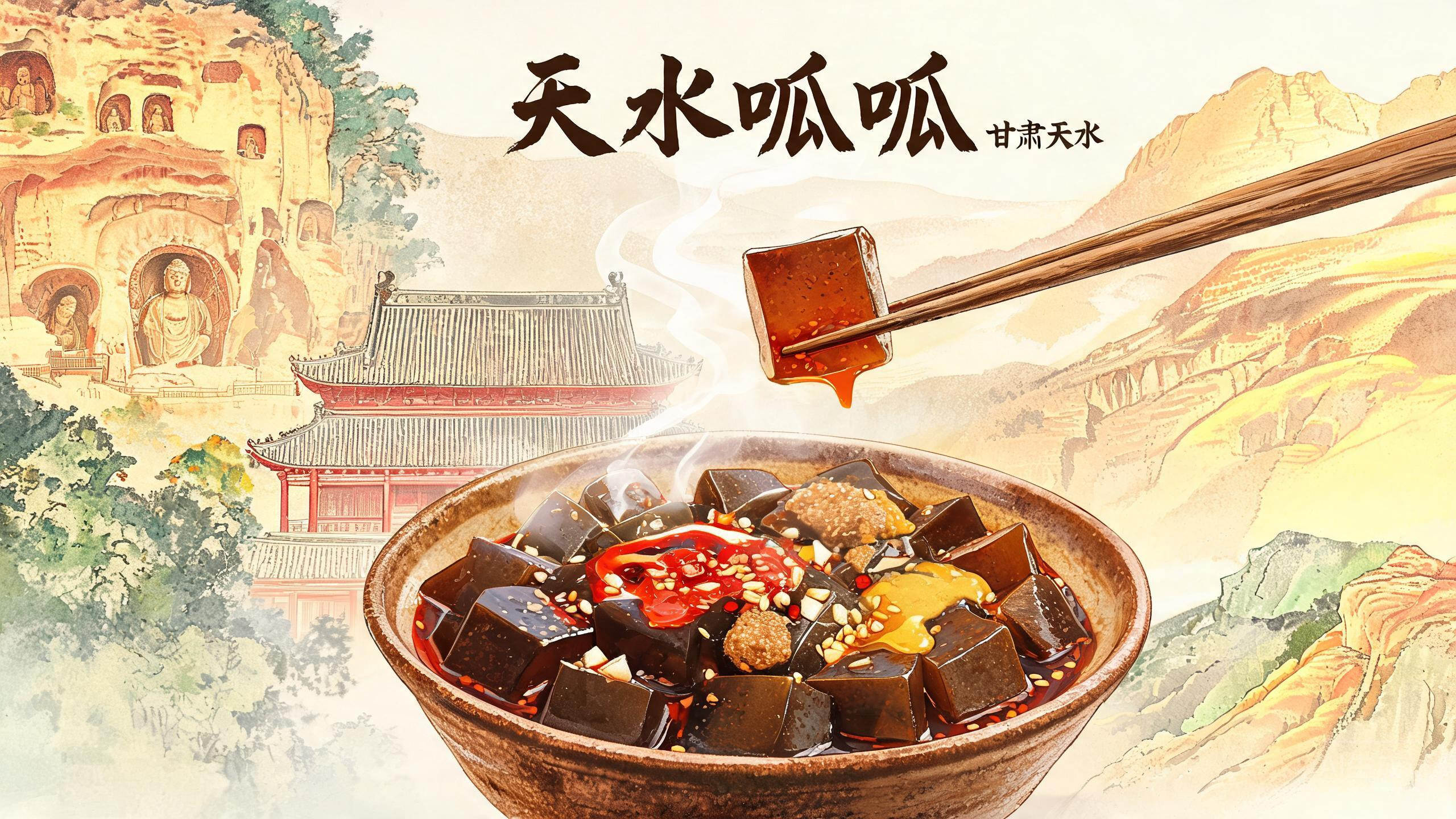 天水人的早晨，从一碗