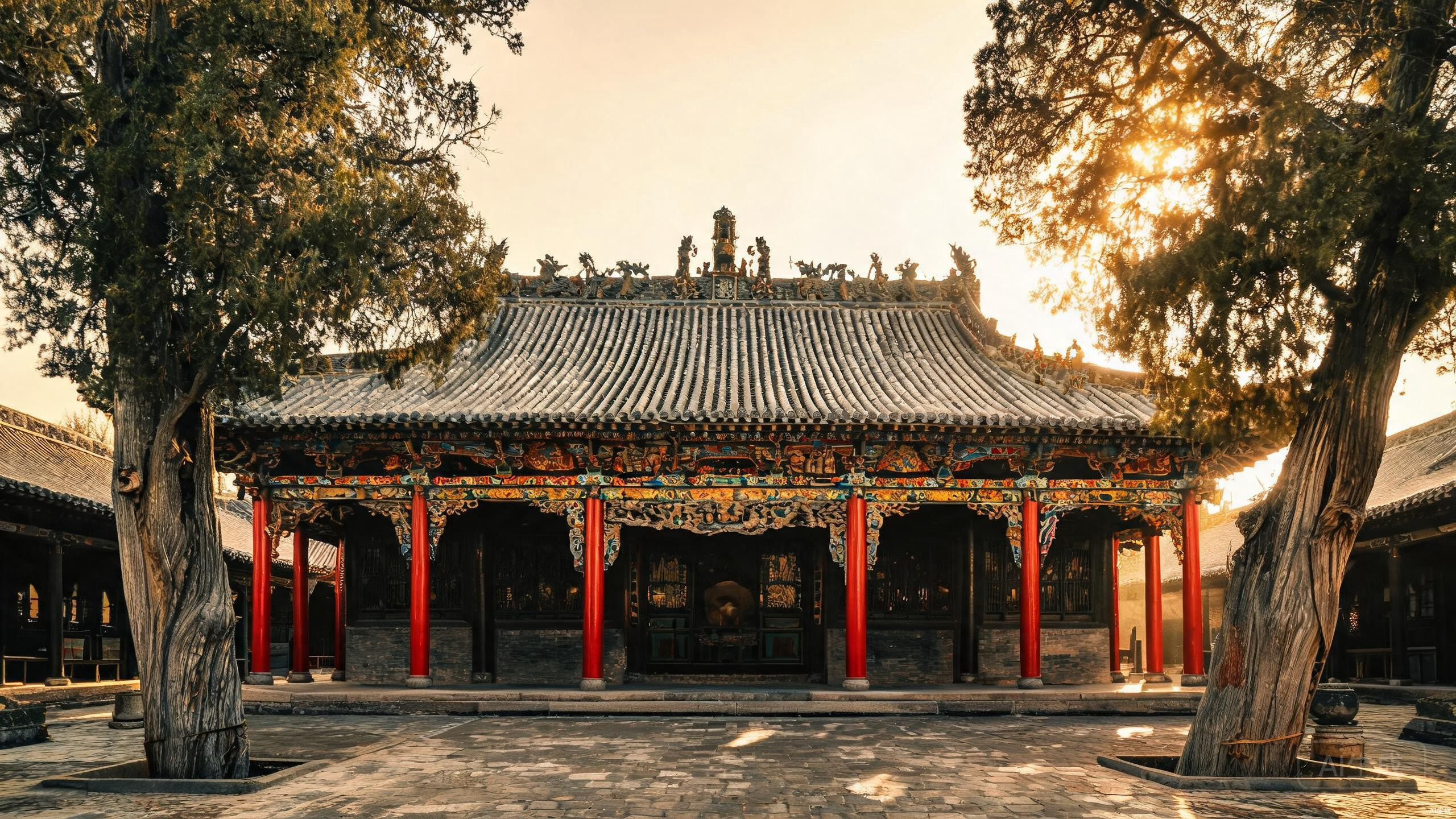 双林寺:平遥古城外的彩塑艺术宝库与千年守望