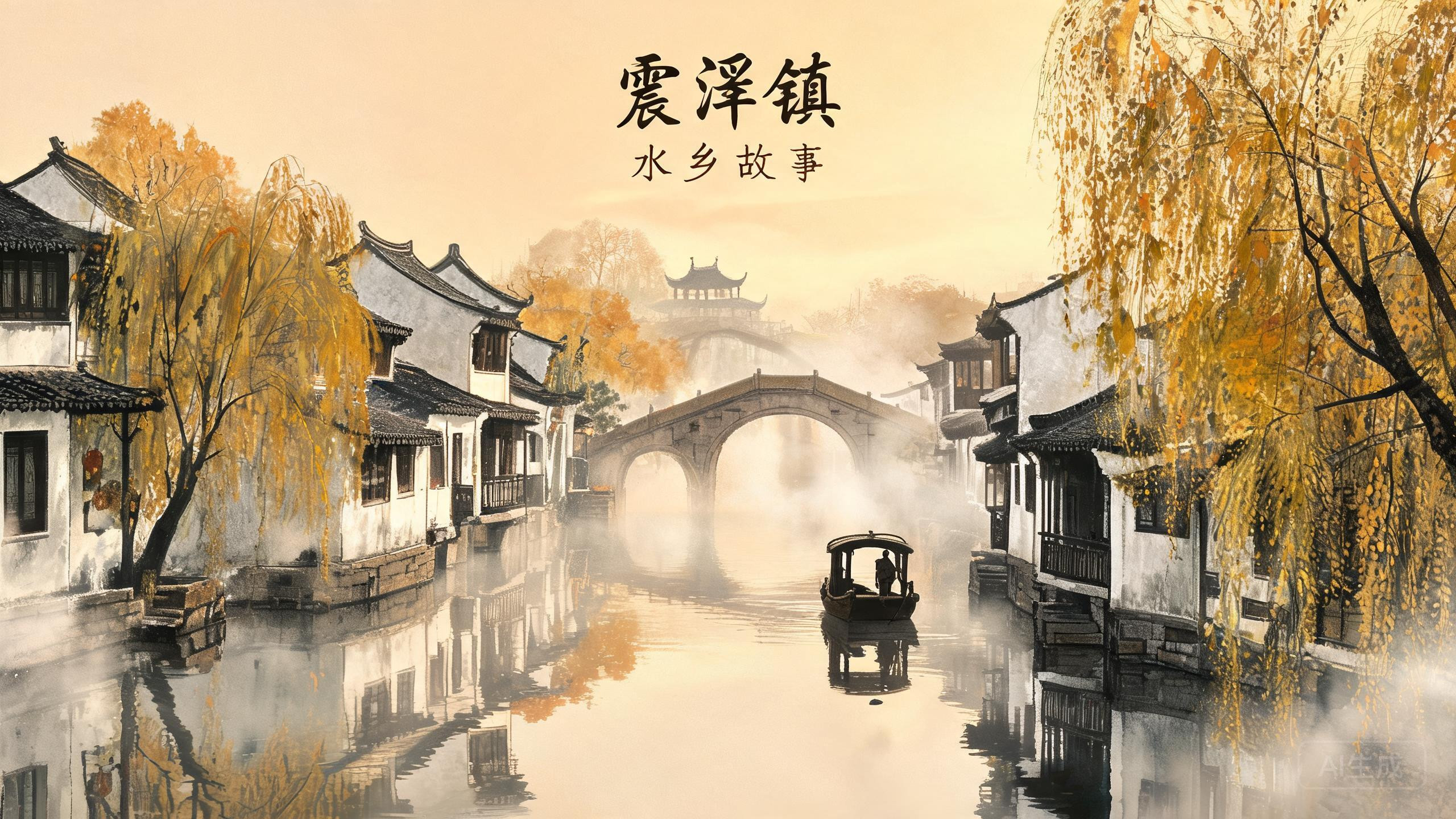 震泽镇:从上古“震泽”烟波到江南丝都的低语