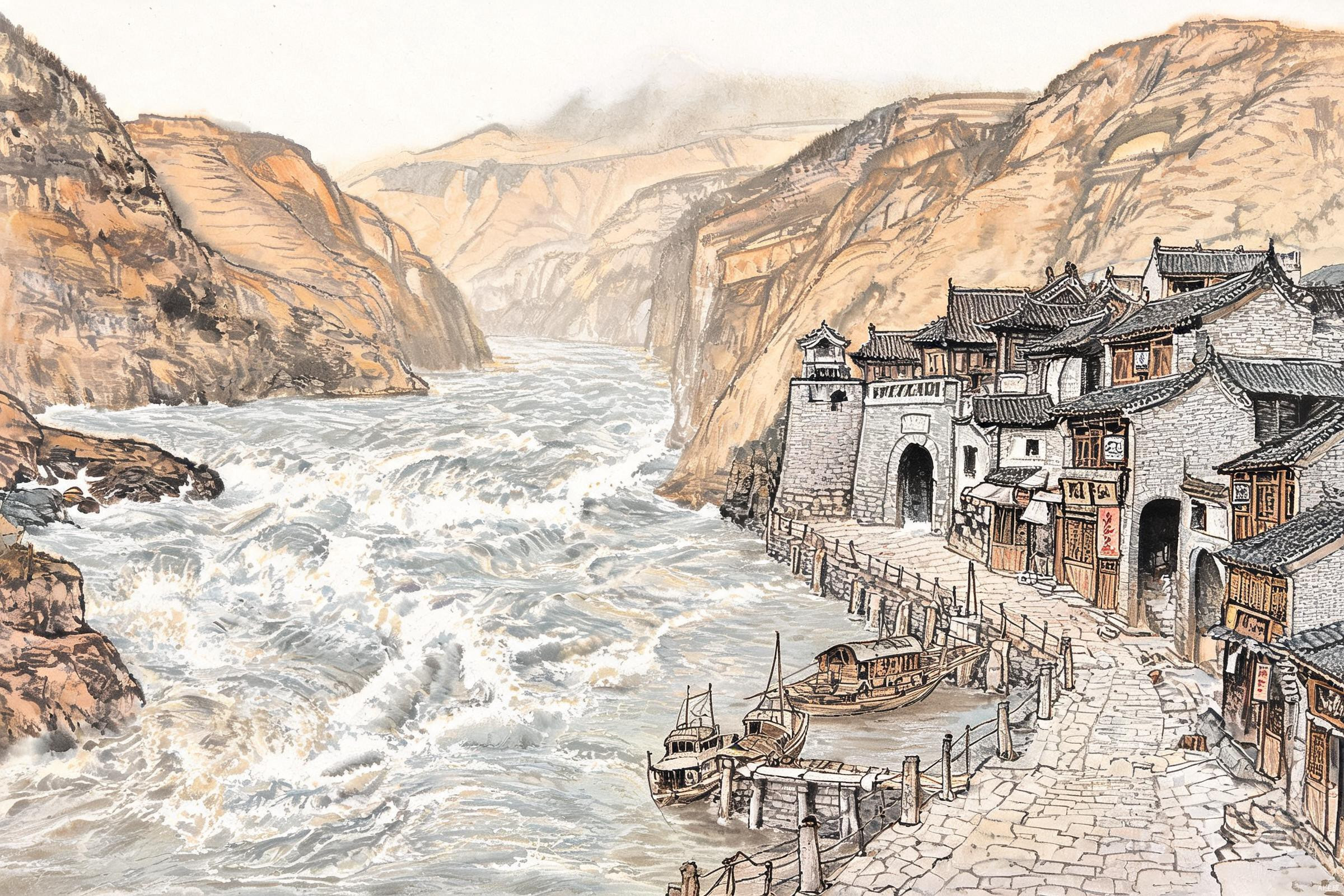 碛口：黄河急流催生的商贸传奇