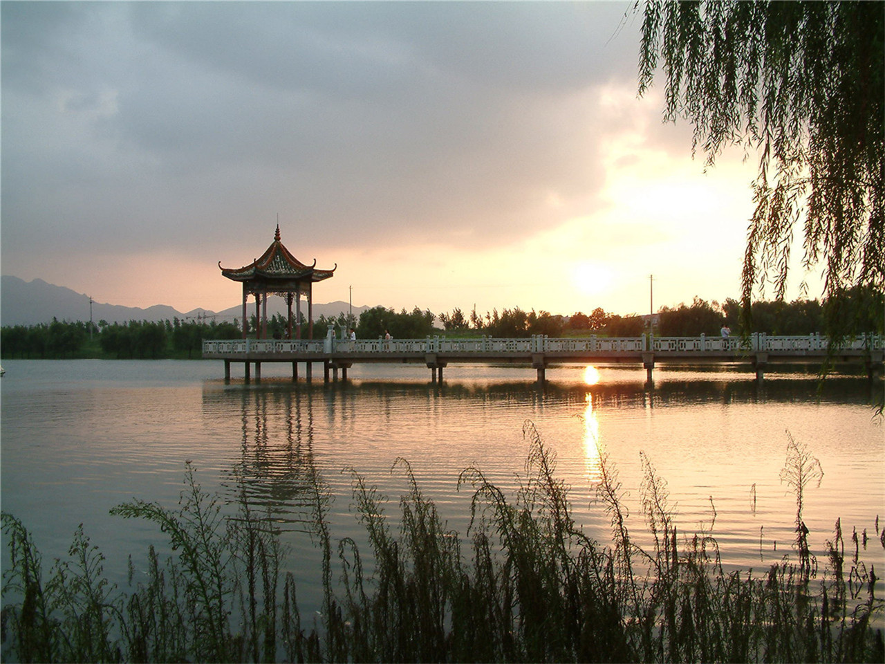 黛溪湖风景区公园