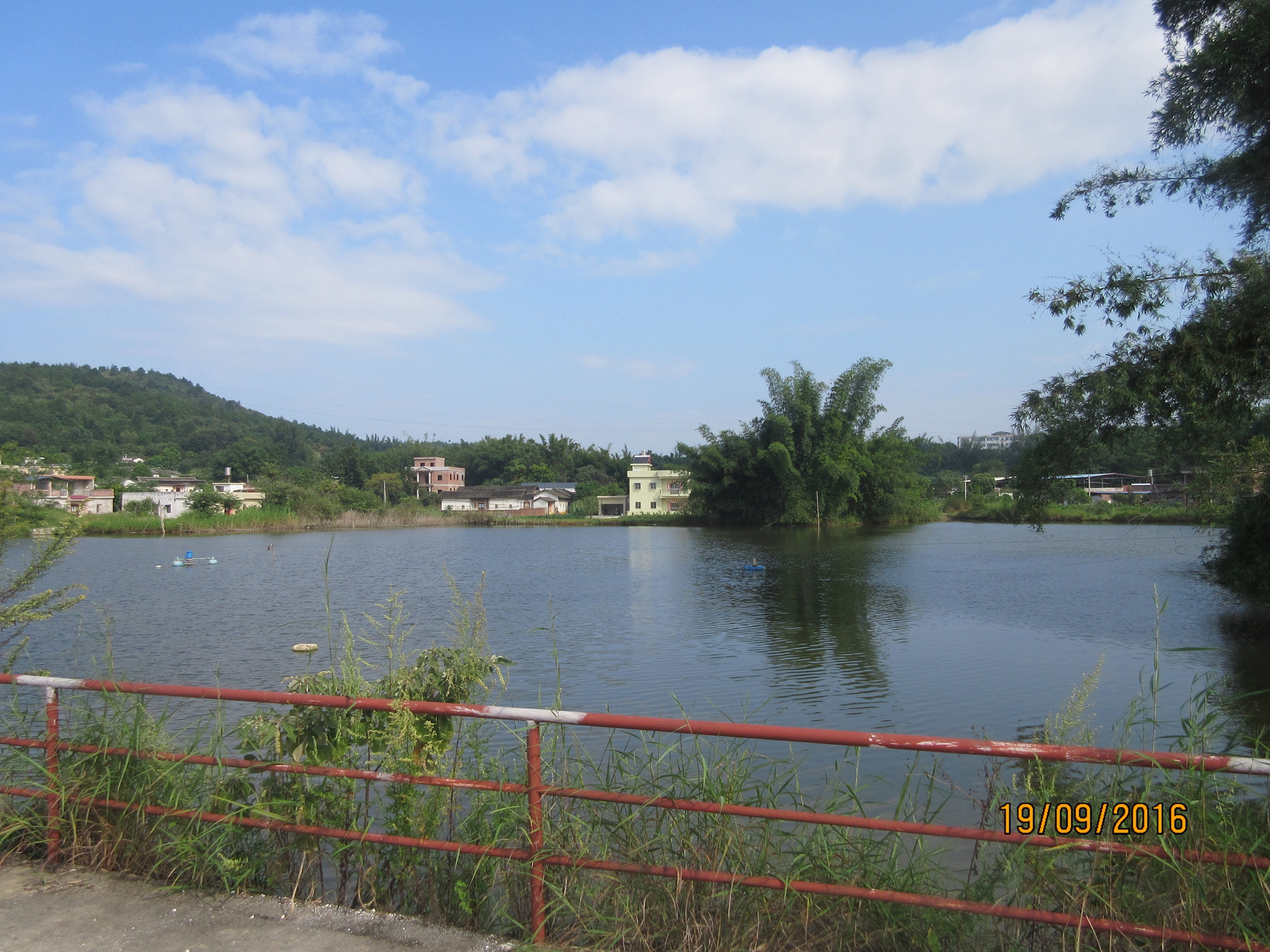 油黄塘水库