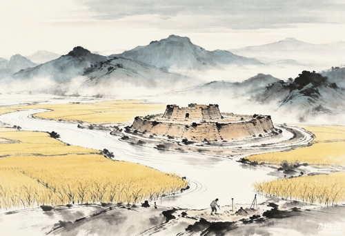 澧县:澧水河畔的小城,挖出了六千年前的「中华第一城」