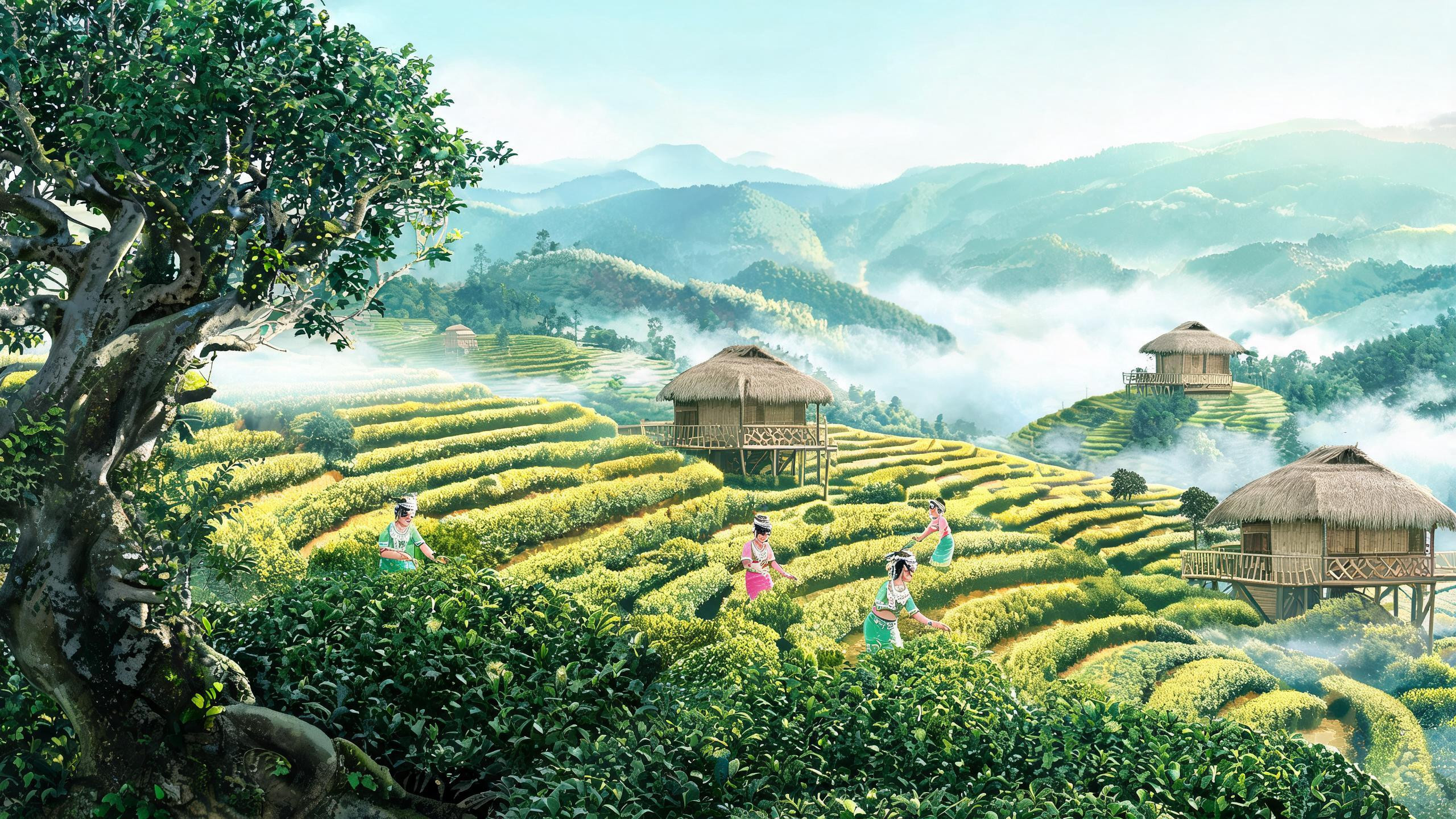 勐海:勇敢者居住的地方,普洱茶第一县
