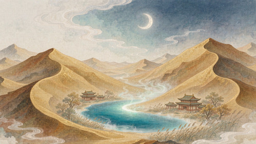 会唱歌的沙山：敦煌月牙泉为何千年填不满