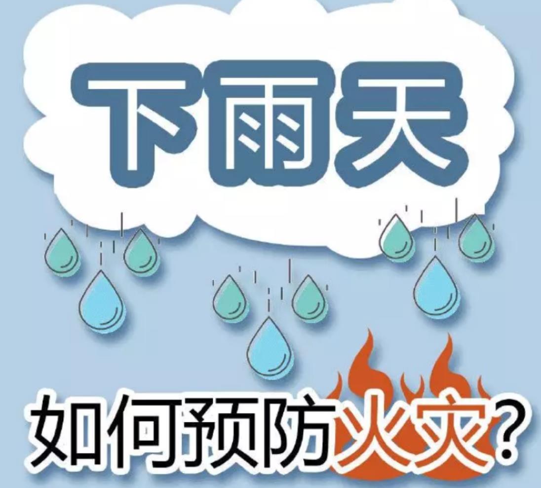 下雨天如何预防火灾？