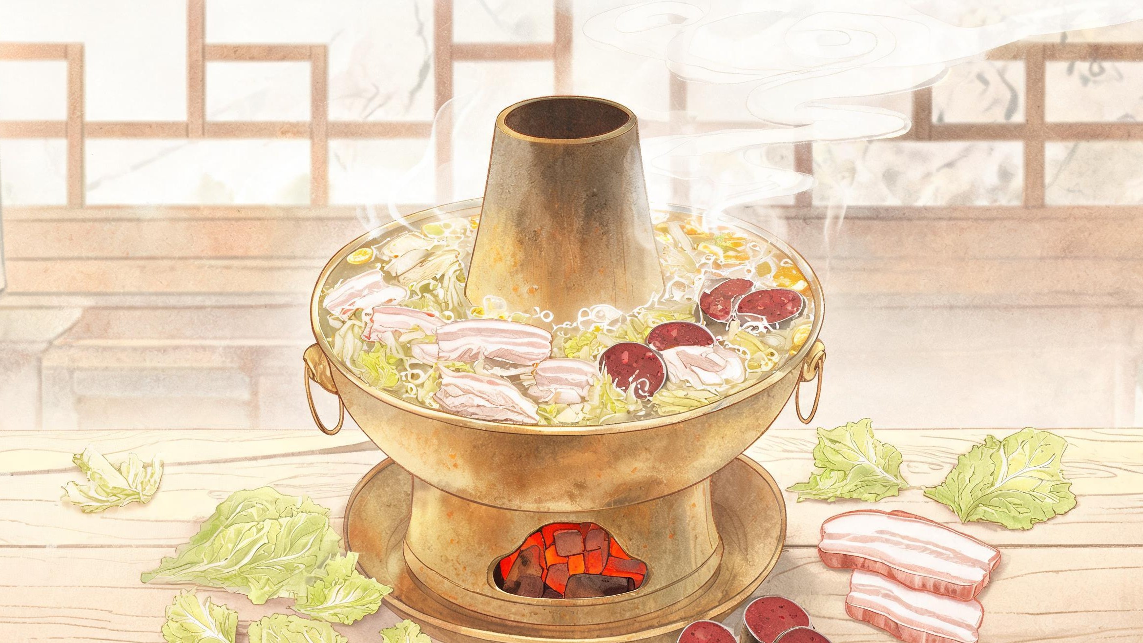 吉林乌拉火锅:松花江畔的“暖水锅”,为何让清代打牲乌拉的人一冬不寒