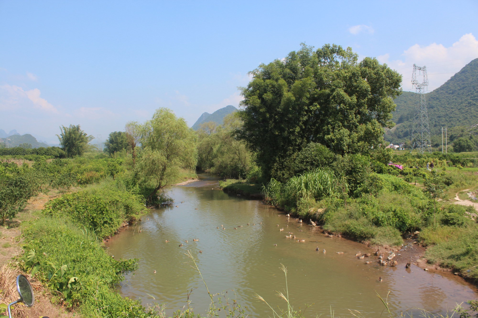 西山村河