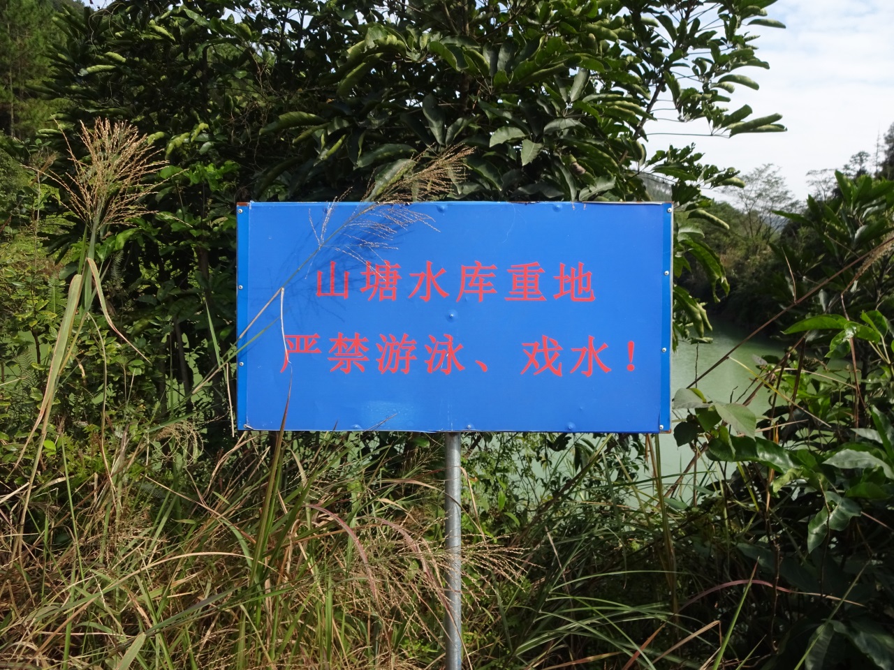 拖竹山塘水库