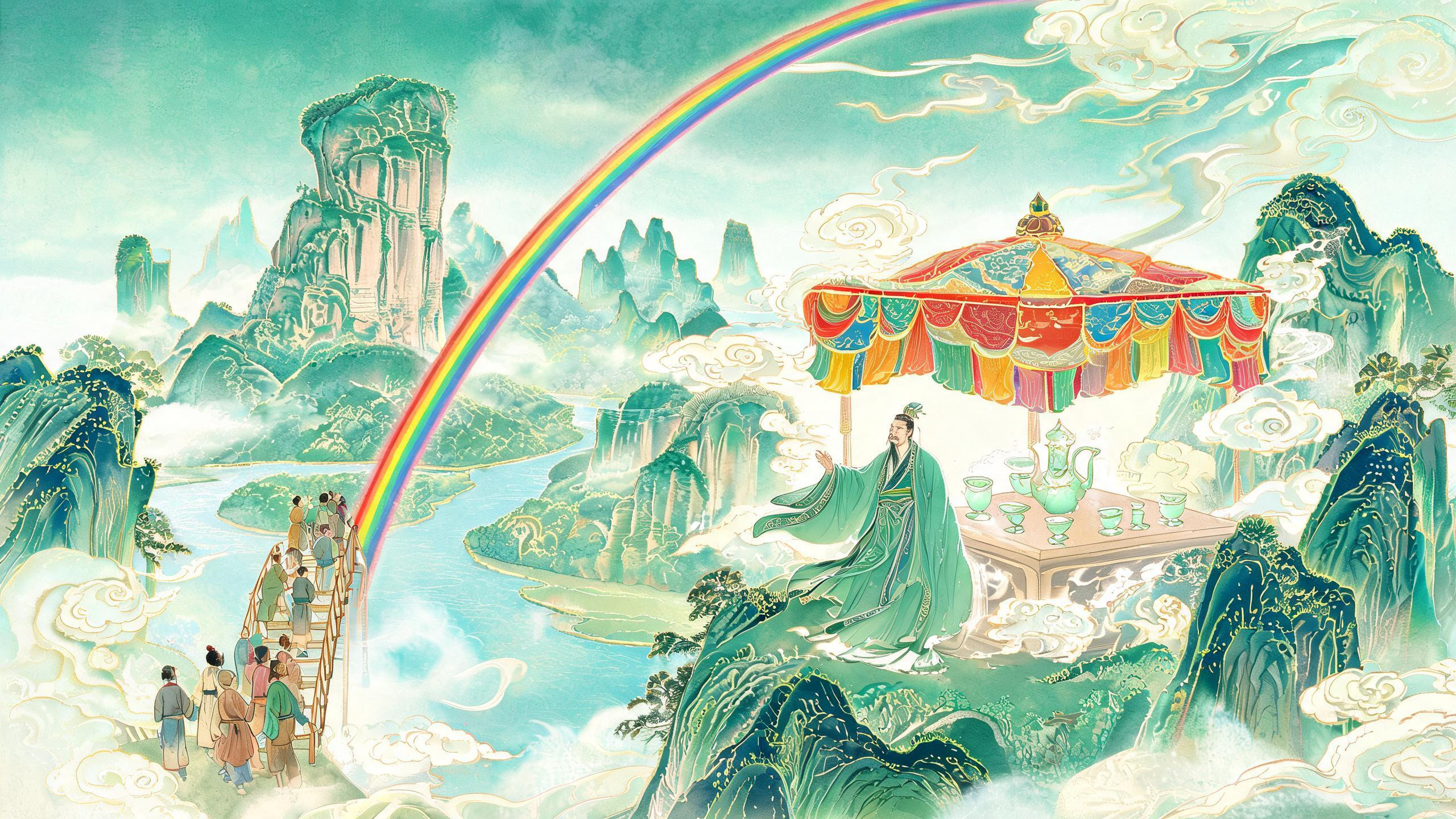 武夷山幔亭招宴：中秋夜那场悬在云端的人神宴会